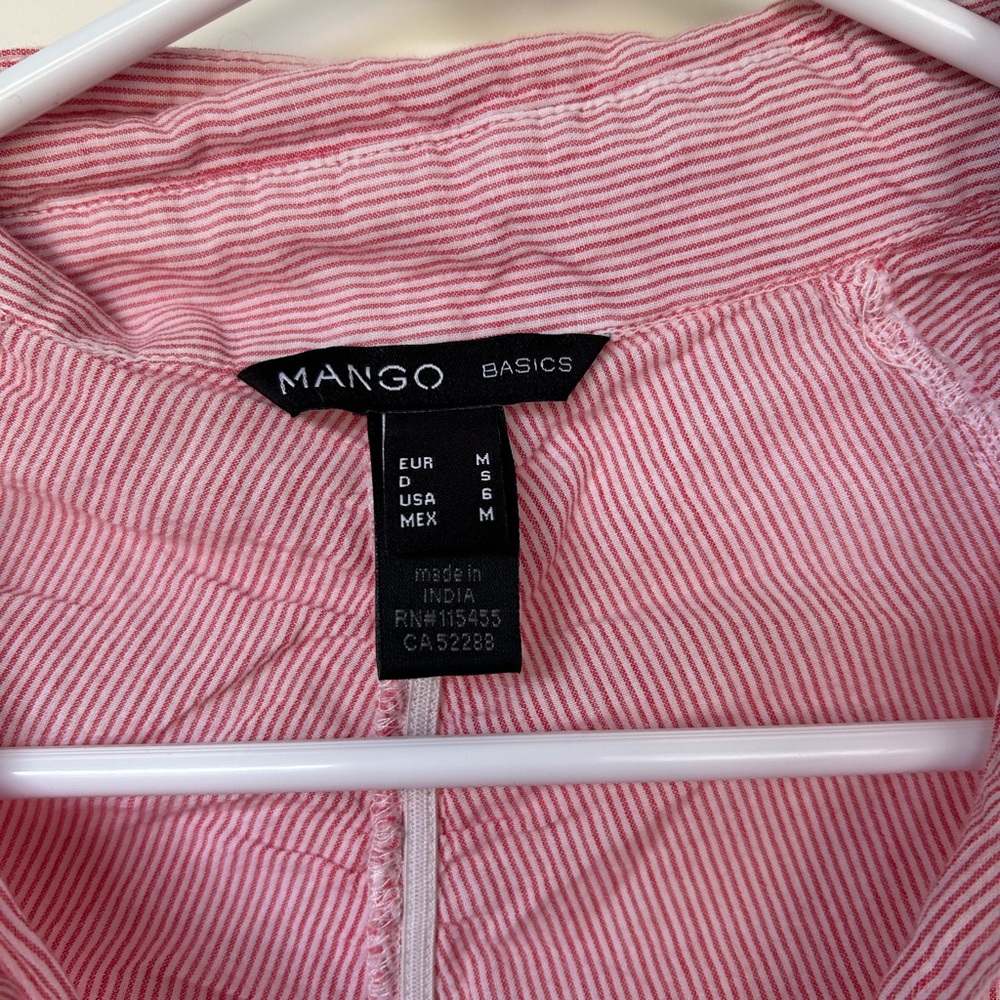Mango Pink Button Down Shirt - Picture 2 of 4